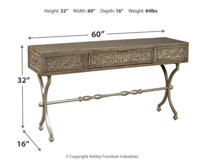 Quinnland Sofa/Console Table, , large