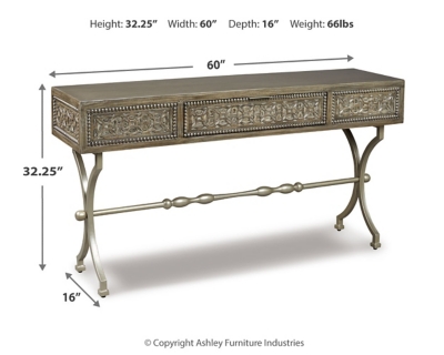 Quinnland Sofa/Console Table, , large