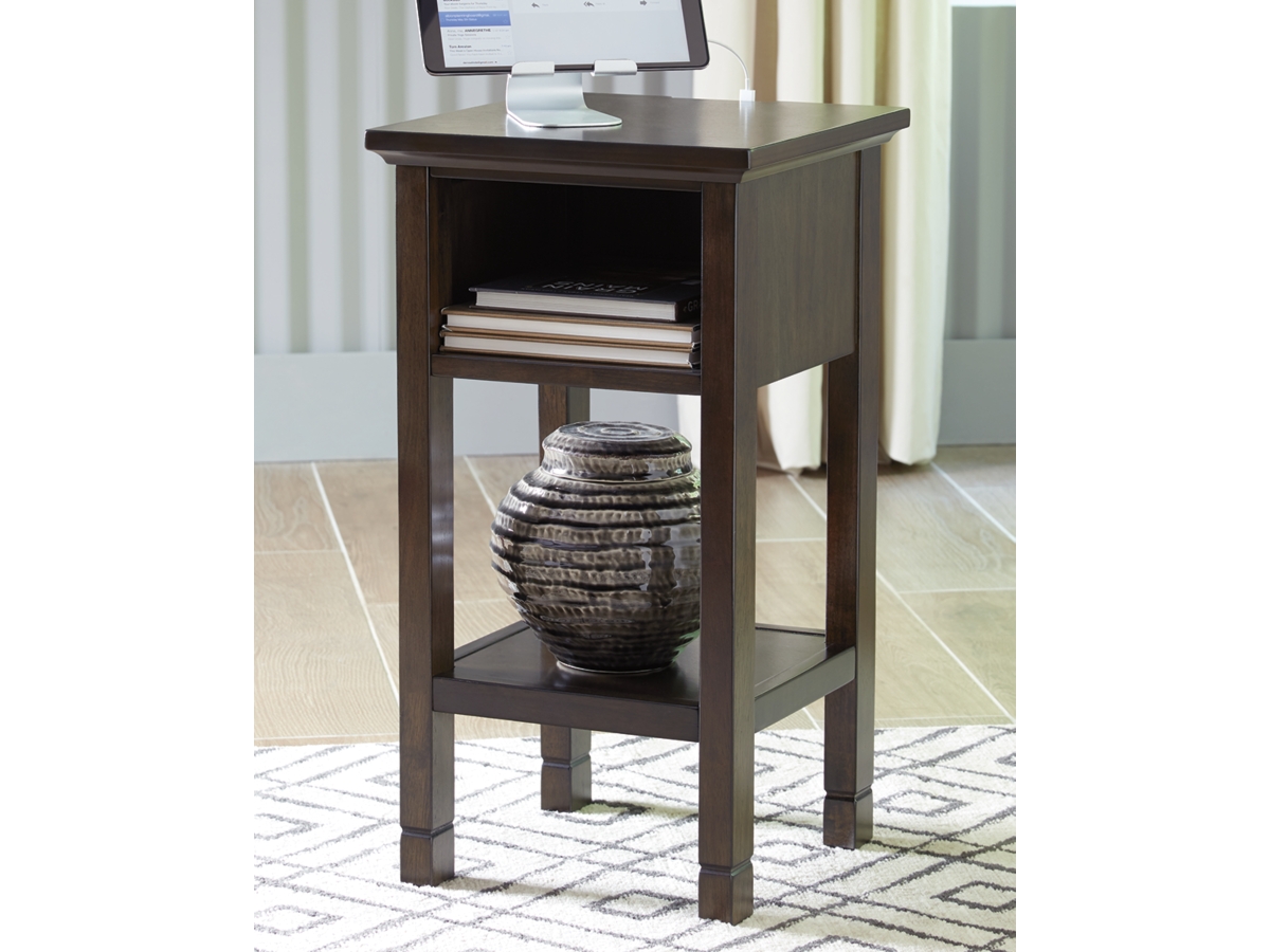 Marnville Accent Table - Dark Brown Marnville Accent Table - Dark Brown