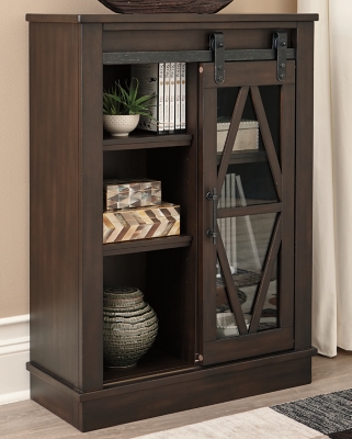 Bronfield Accent Cabinet, Brown, large