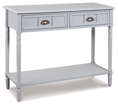 Goverton Sofa/Console Table, Gray, large