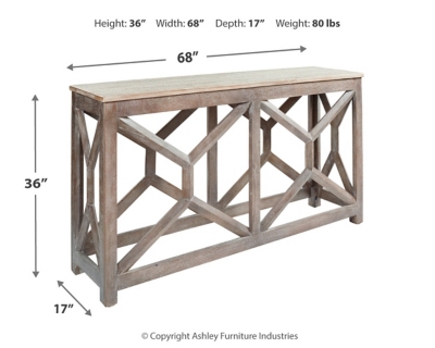 Lanzburg Sofa/Console Table, , large