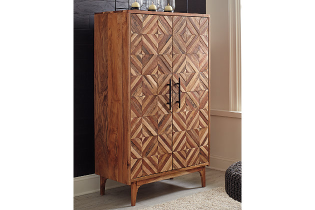 Gabinwell Accent Cabinet Ashley, Accent Cabinet With Shelves