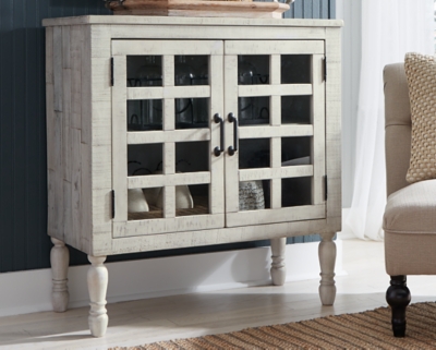 Large white deals accent cabinet