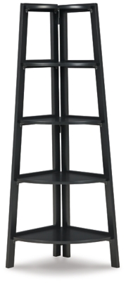 A & B Home Black 39-Inch Free Standing Shelf 45107