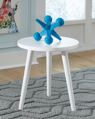 Fullersen Accent Table, White, large
