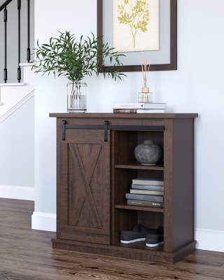 Camiburg Accent Cabinet, Antique Brown