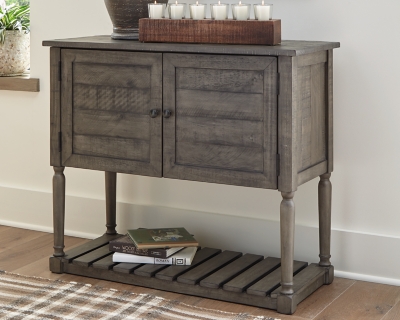 Lennick Accent Cabinet, Antique Gray