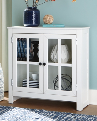 Nalinwood Accent Cabinet, White, large