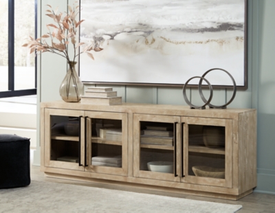 Waltleigh 4 Door Accent Cabinet - Georgia Furniture Mart