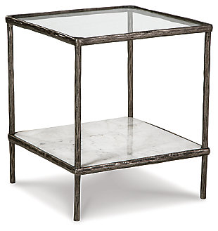 Ryandale Accent Table, Antique Pewter Finish, large