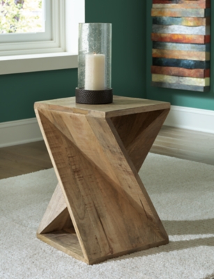 A4000510 Zalemont Accent Table, Distressed Brown sku A4000510