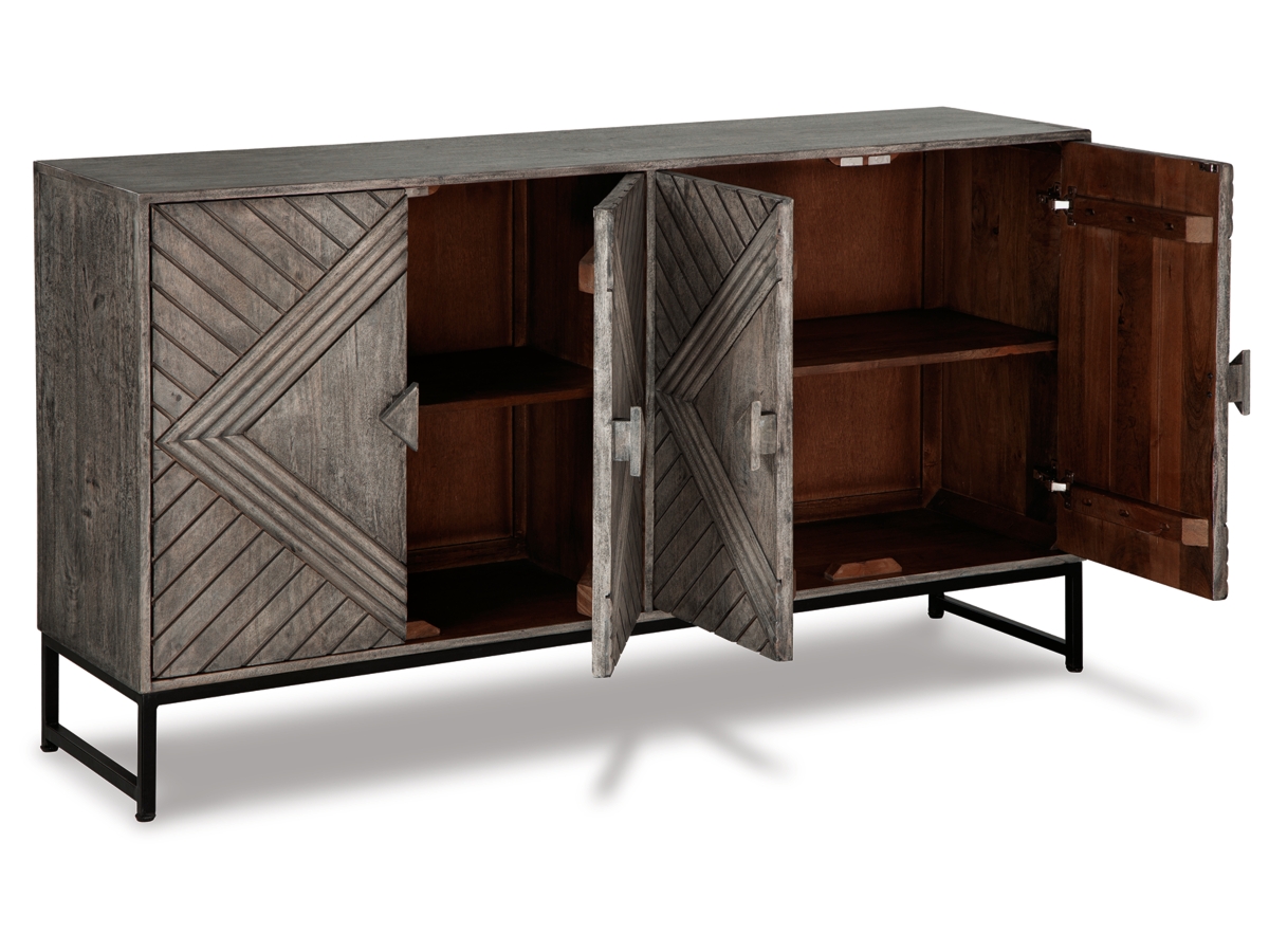 Treybrook 4 Door Accent Cabinet | Ashley