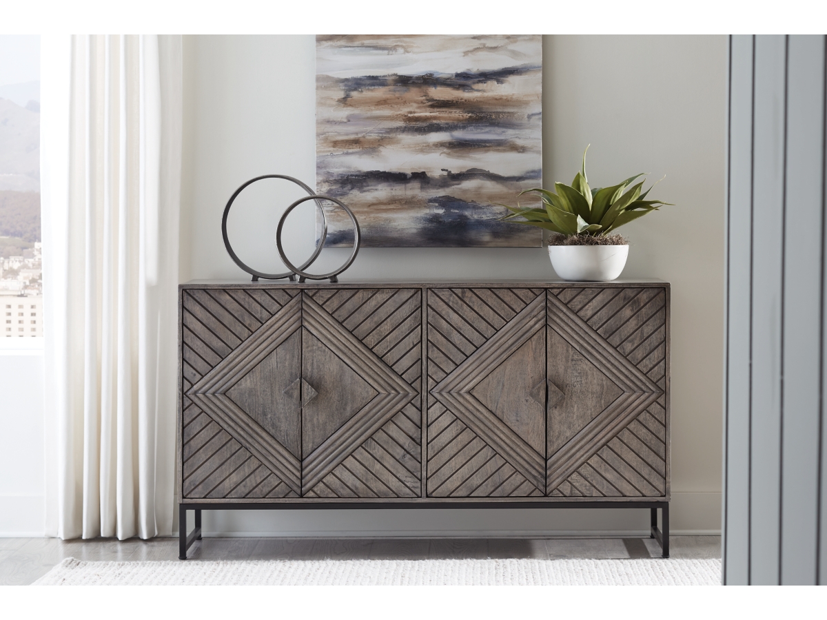 Treybrook 4 Door Accent Cabinet | Ashley