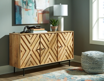 Cadewick Accent Cabinet, Natural