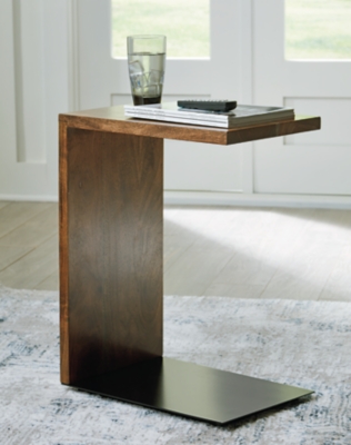 A4000618 Wimshaw Accent Table, Brown/Black sku A4000618