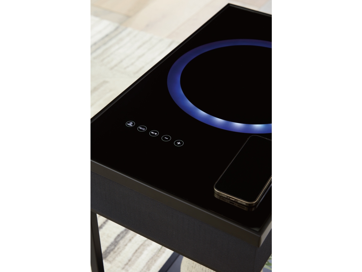 Gemmet Accent Table with Speaker | Ashley