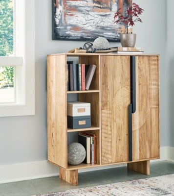 Kierwell Accent Cabinet, Natural