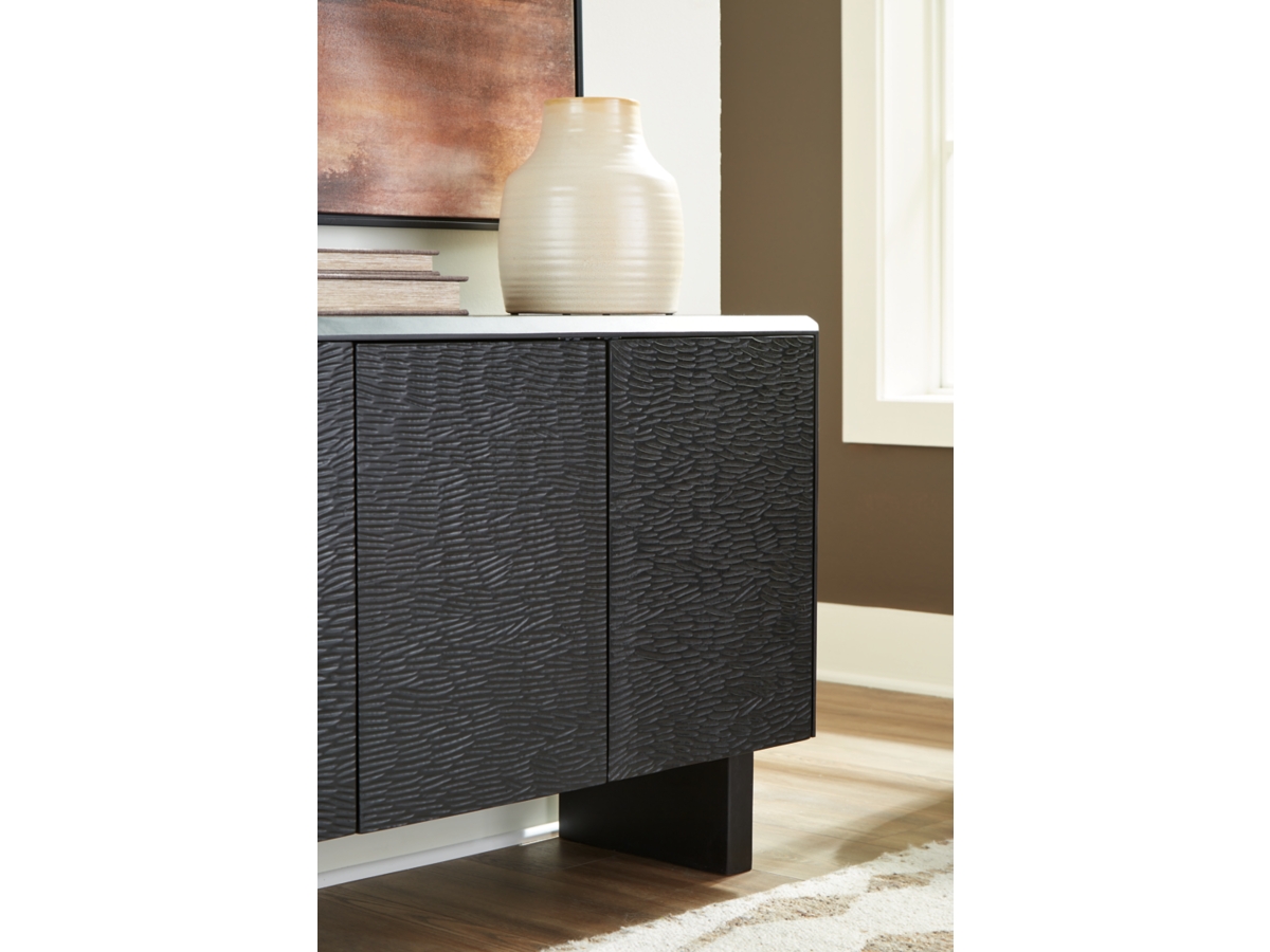 Farrelmore Accent Cabinet - Black