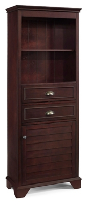 Tall Organizer Cabinet, Espresso, large