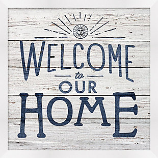 Giclee Welcome to Our Home Wall Art, , rollover