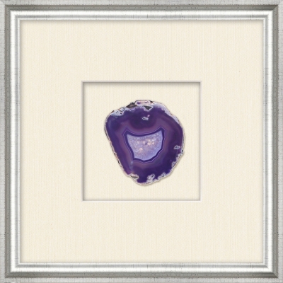 A600000285 Providence Art Shadowbox Purple Agate Slice Wall A sku A600000285