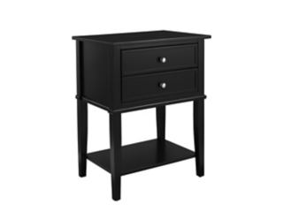 DHP Nia Cottage Hill Two Drawer Nightstand