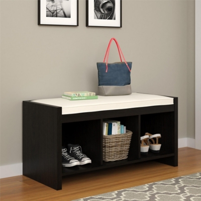 Carolina Entryway Storage Bench With Cushion Ashley Furniture