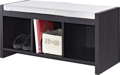 Carolina Entryway Storage Bench with Cushion Ashley