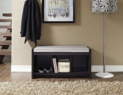 Ashley furniture shoe bench hot sale