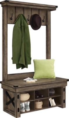 Hall tree furniture online entryway