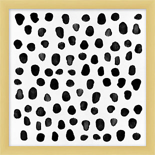 Giclee Black Dots Wall Art, , rollover