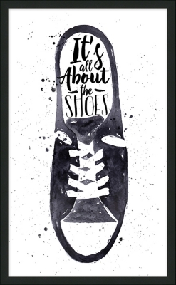 Giclee All About the Shoes Wall Art, , large