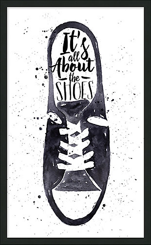 Giclee All About the Shoes Wall Art, , rollover