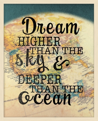 Giclee Dream Higher Wall Art, , large