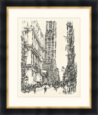 A600000901 Providence Art Giclee New York Wall Art, Black/Whi sku A600000901