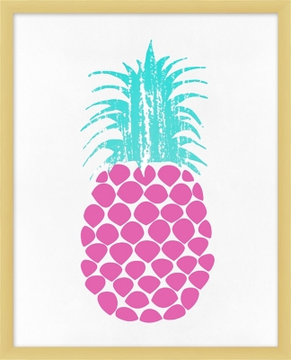Giclee Perky Pineapple Wall Art, , rollover