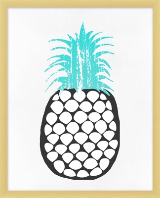 Giclee Perky Pineapple Wall Art, , large