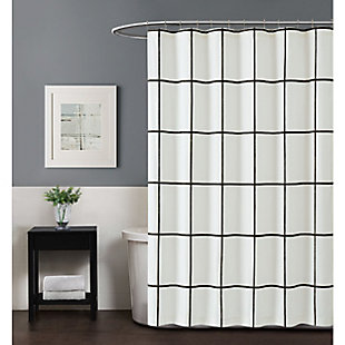 Geometric Shower Curtain, , rollover