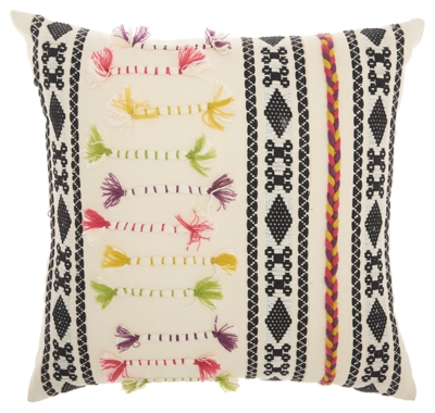 Modern Texture Patterns Life Styles Cream Pillow, , large
