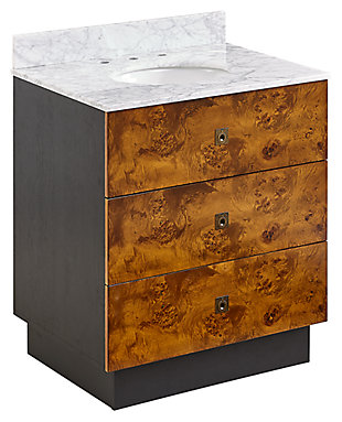 Modern-Contemporary Holly & Martin Betlow Marble Top Vanity Sink, , large