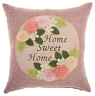 Decorative Mina Victory Life Styles 18" X 18" Pillow, , large