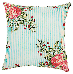 Decorative Mina Victory Life Styles 20" X 20" Pillow, , large