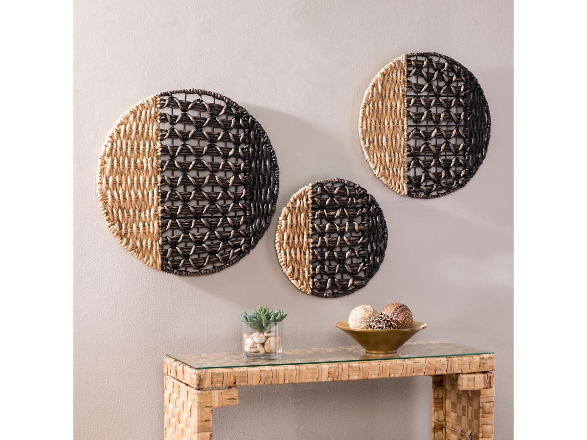 Southern Enterprises Furniture Arver Water Hyacinth Wall Decor