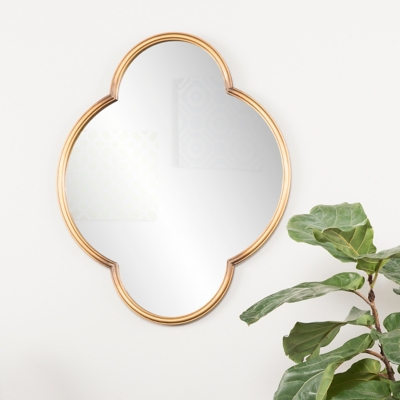 Home Accents Holly & Martin Willis Decorative Mirror, Metallic Gold Finish