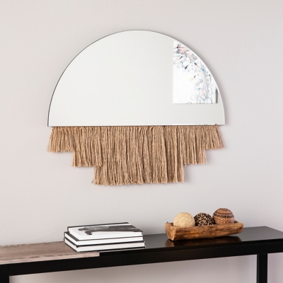 Home Accents Holly & Martin Shaw Decorative Mirror, Mirror Finish/Natural