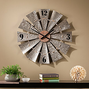 Home Accents Cartrey Decorative Wall Clock, , rollover