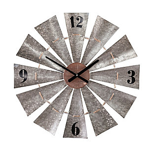 Home Accents Cartrey Decorative Wall Clock, , large