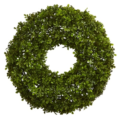 Home Accents 22 Boxwood Wreath, Green