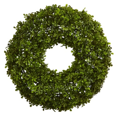 Home Accents 22” Boxwood Wreath, , rollover